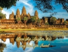 Kiến trúc độc đáo tại đền Angkor Wat - Campuchia