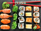 Sushi - món ăn truyền thống độc đáo tại Nhật Bản.