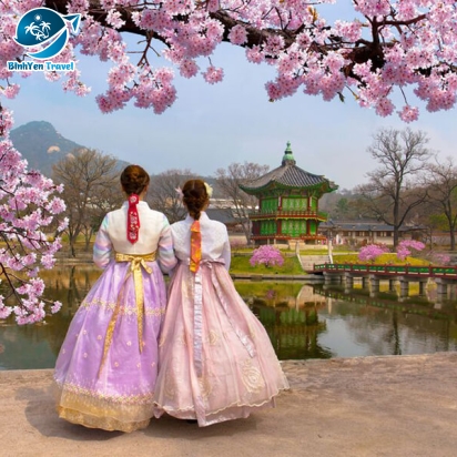 TOUR DU LỊCH XỨ SỞ  MƠ MỘNG HOA ANH ĐÀO - HÀN QUỐC: NAMI- NAMSAN- SEOUL- EVERLAND