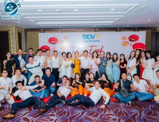 CHƯƠNG TRÌNH YEAR END PARTY - NGÂN HÀNG BIDV CHI NHÁNH TRUNG TÂM SÀI GÒN. 