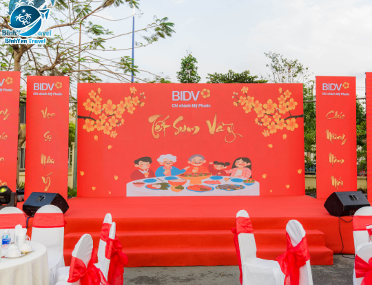 CHƯƠNG TRÌNH YEAR END PARTY - NGÂN HÀNG BIDV CHI NHÁNH MỸ PHƯỚC. 